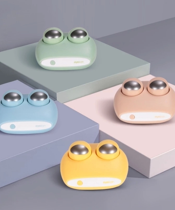 Máy rửa lens EYEKAN hình những chú ếch xinh chạy pin tự động