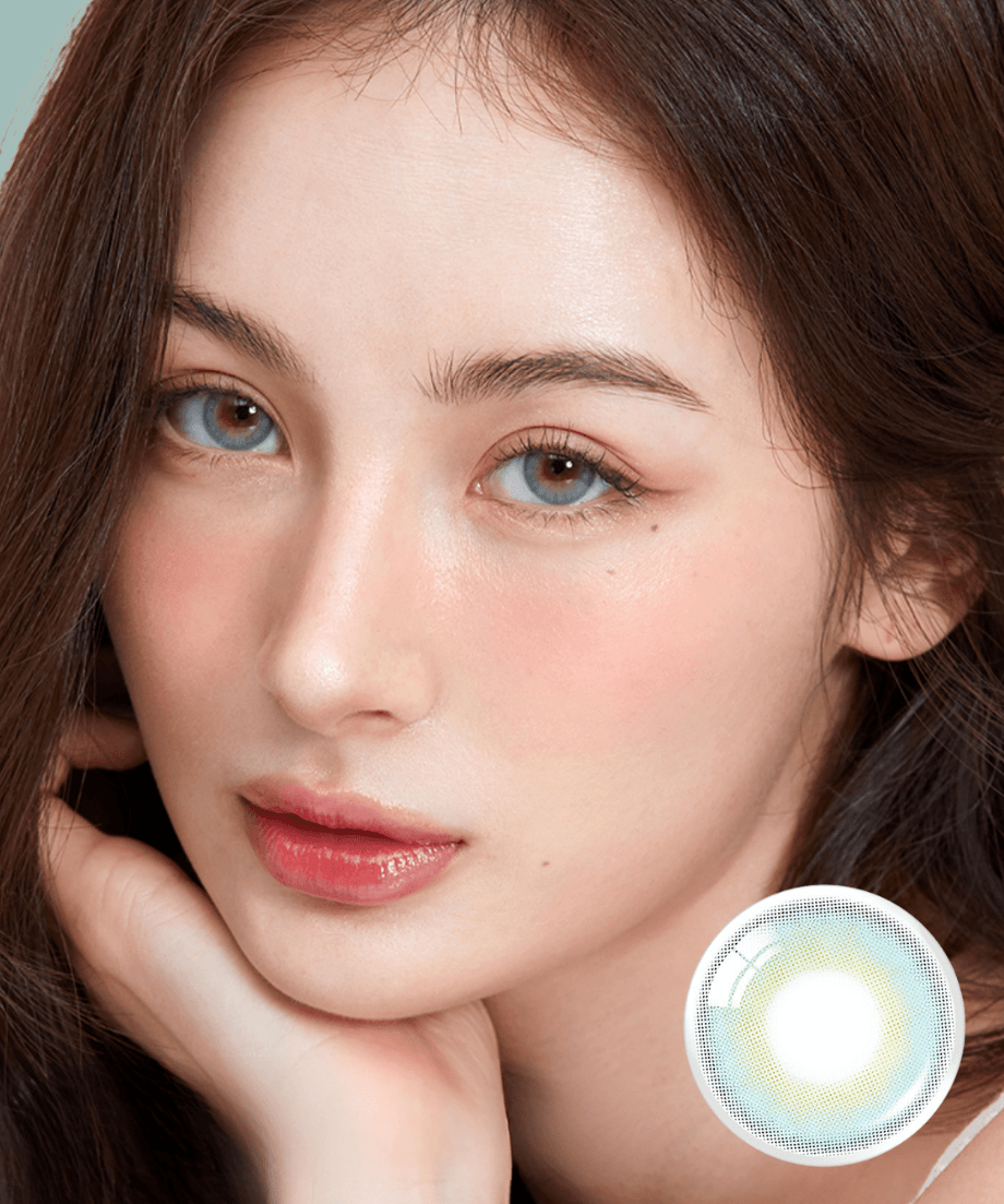 Kính áp tròng 1 ngày FRENCH SHINE AQUA (OLENS) LENSFORGIRLSS