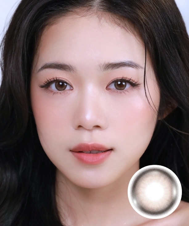 Kính áp tròng CRYSTAL NATURAL BROWN (ESERAURA)