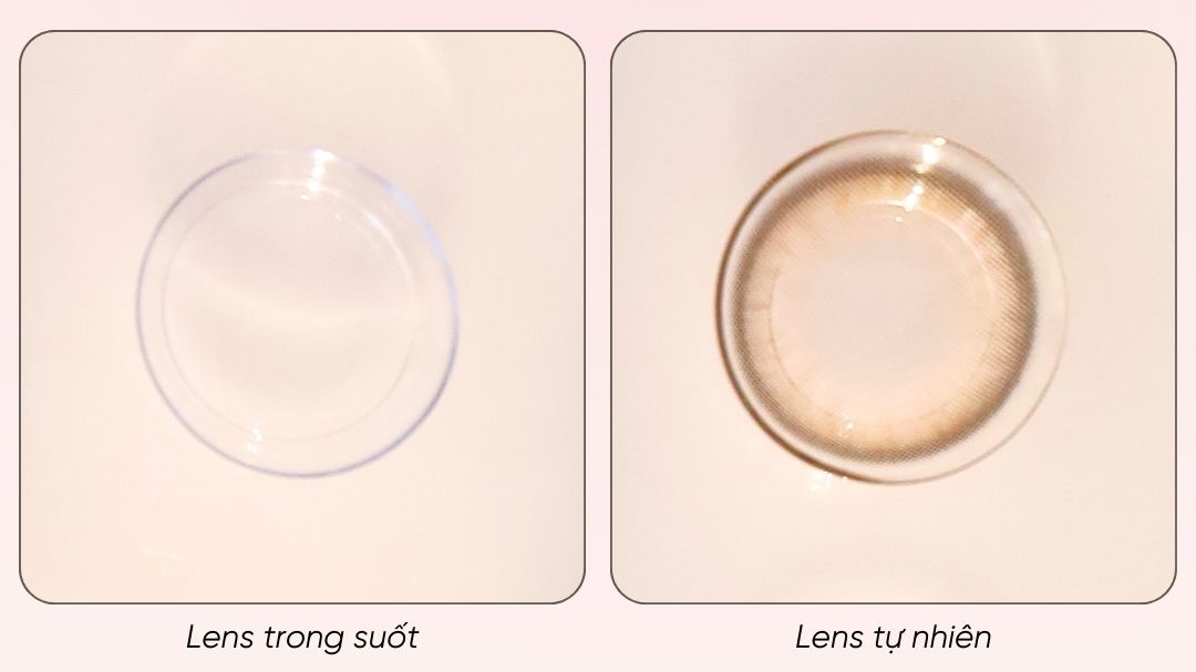 Lần đầu đeo lens nên đeo lens trong suốt hay lens tự nhiên?