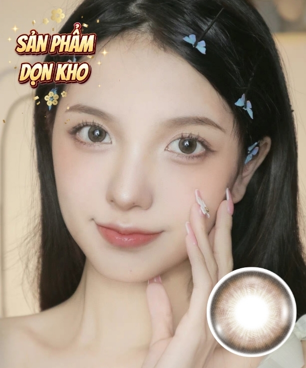 Kính áp tròng 1 ngày SYRUP PINK BROWN (SIESTA) LENSFORGIRLSS