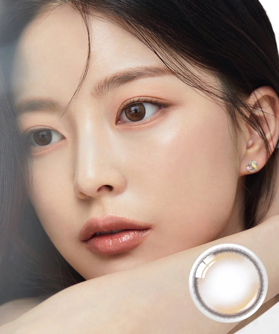 Kính áp tròng 1 ngày DOUBLE TINT BROWN (OLENS)