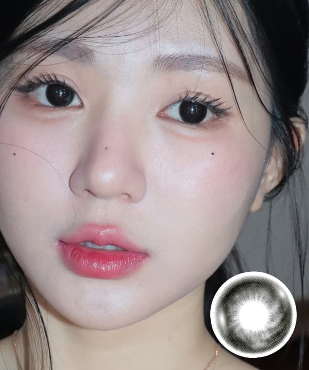 Kính áp tròng ECLIPSE GRAY BLACK (HERA)