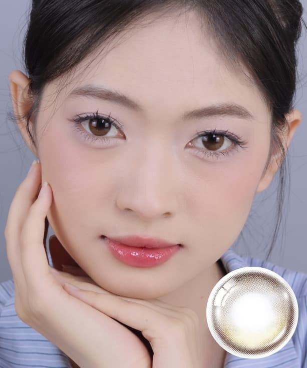 Kính áp tròng 1 ngày CIDER BROWN
