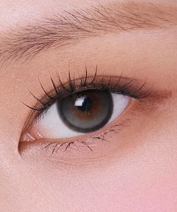 Kính áp tròng 1 tháng BIG GLOWY GRAY (OLENS)