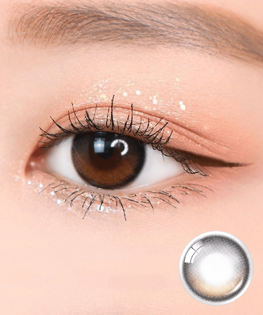 Kính áp tròng 1 ngày GLOWY BLACK (OLENS) LENSFORGIRLSS