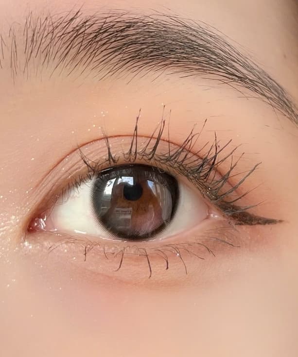 Kính áp tròng ESERAURA HIDDEN ROSE PINK BLACK