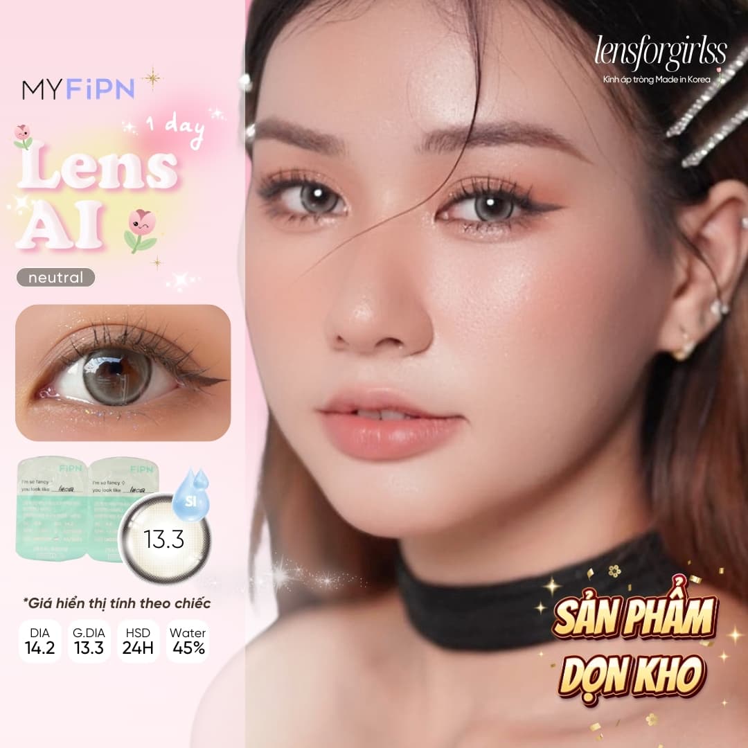 Kính áp tròng 1 ngày LUOA LENS AI (MYFIPN)